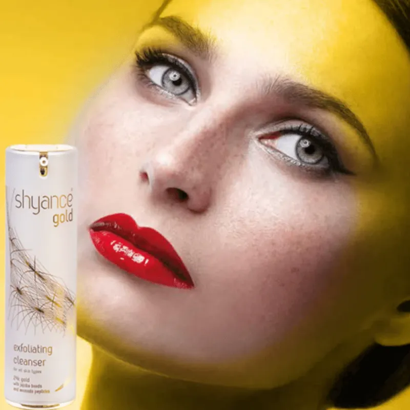 24K Gold EXFOLIATING CLEANSER | Advanced Anti-Aging Formula