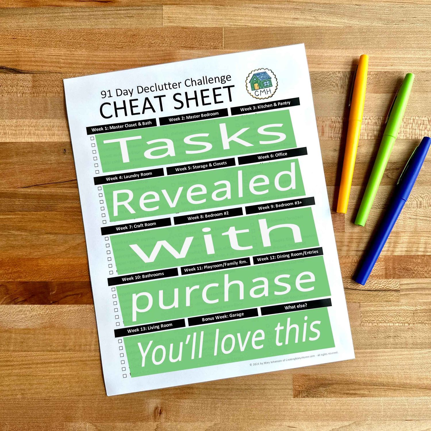 91-day-declutter-challenge-cheat-sheet-store-creatingmaryshome