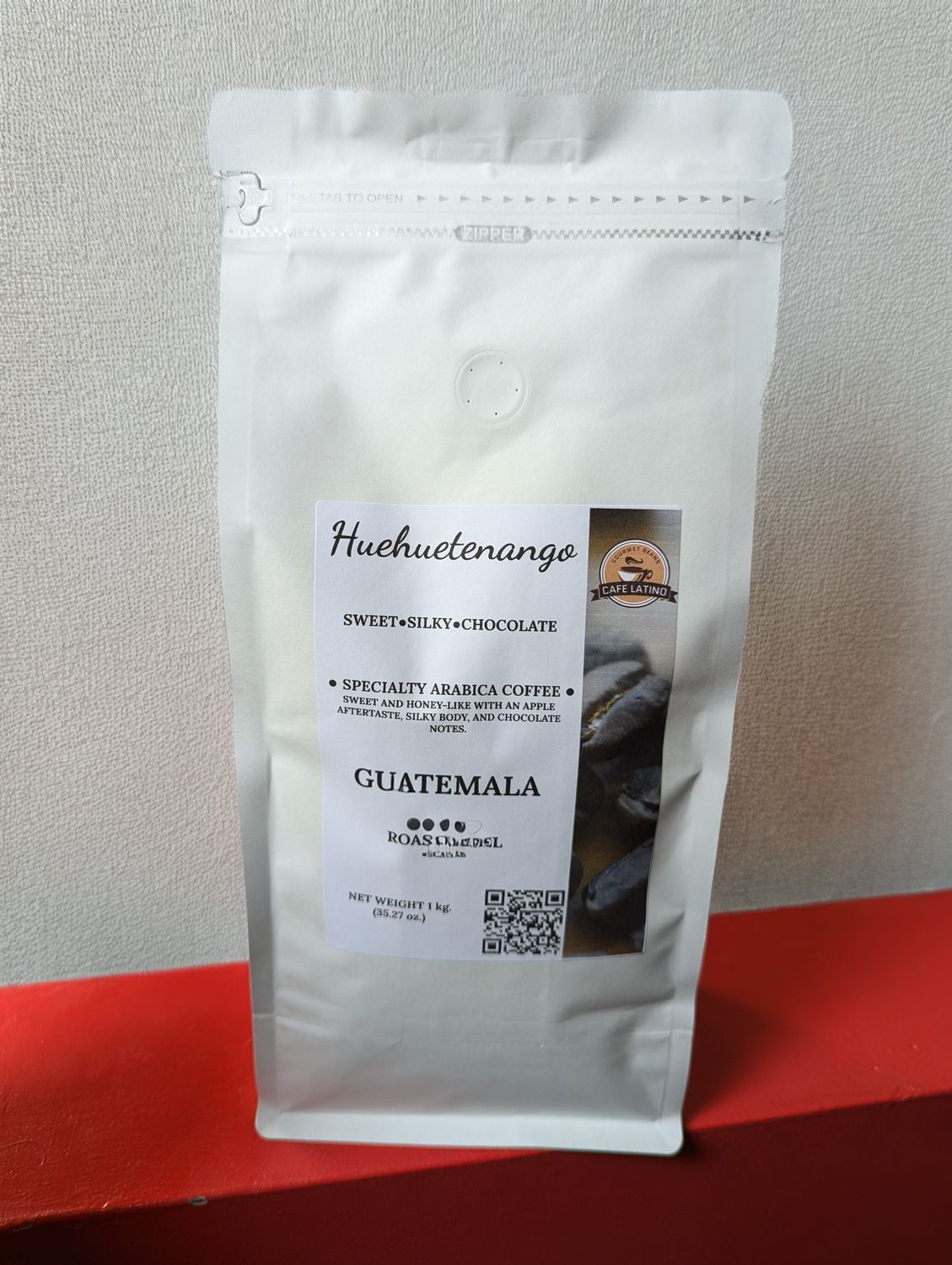 Huehuetenango, Guatemala - Medium Roast - Beans - 1kg.