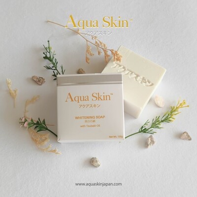 Aqua Skin Whitening Soap with Tsubaki Oil