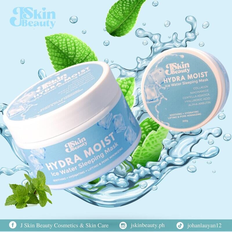 JSkin Beauty  Cosmetics &amp; Skin Care Hydra Moist Ice Water Sleeping Mask