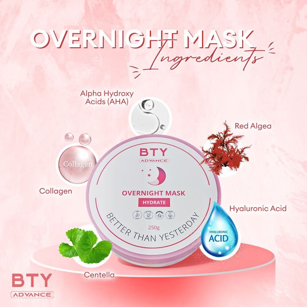 BTY Advance Overnight Mask 250g