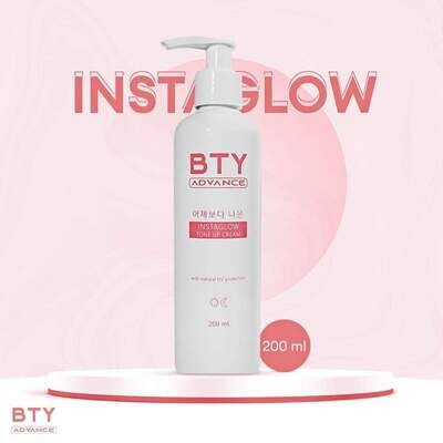 BTY Advance Instaglow Tone Up Cream 200ml (New Packaging)