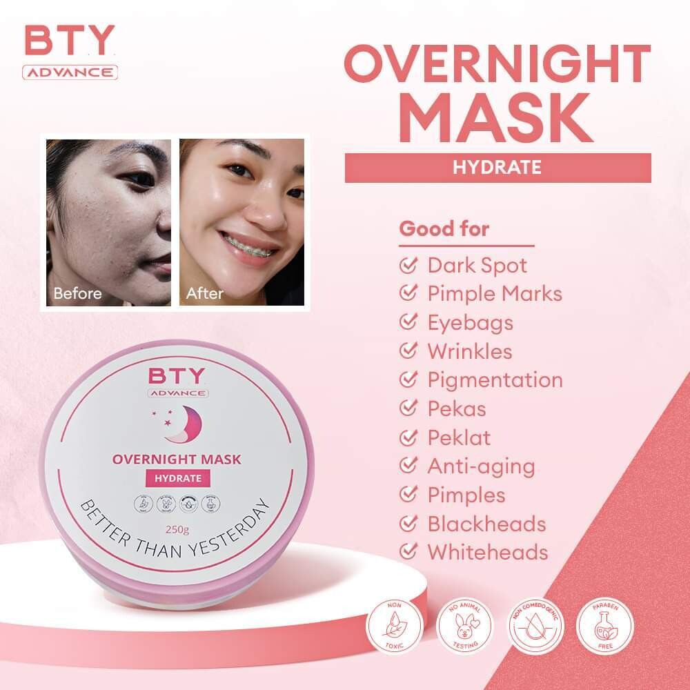 BTY Advance Overnight Mask 250g BTY Advance Overnight Mask 250g