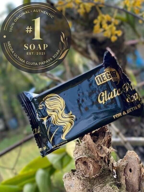 3PCS Negra Ultima Gluta Papaya Soap