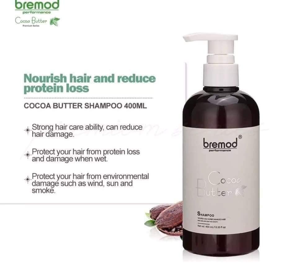 Bremod Premium Cocoa Butter Shampoo Only - 400ml each