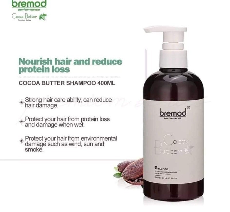 Bremod Premium Cocoa Butter Shampoo Only - 400ml each