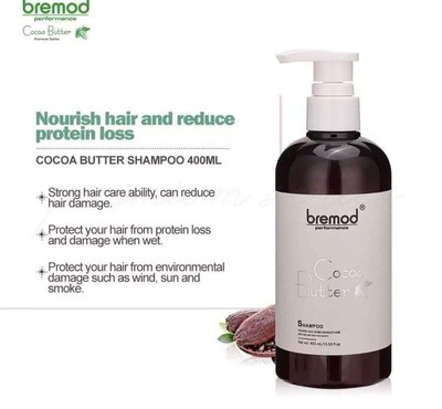 Bremod Premium Cocoa Butter Shampoo Only - 400ml each