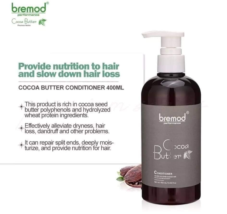 Bremod Premium Cocoa Butter Conditioner Only - 400ml each