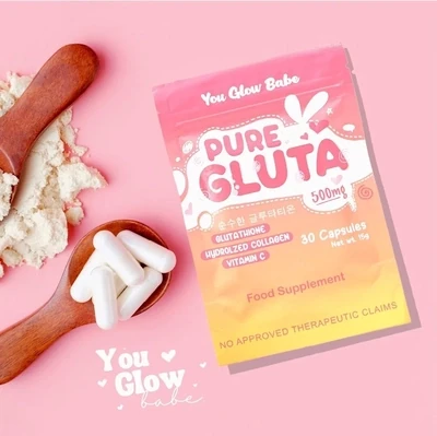 You Glow Babe - Pure GLUTA 500mg - 30 Capsule