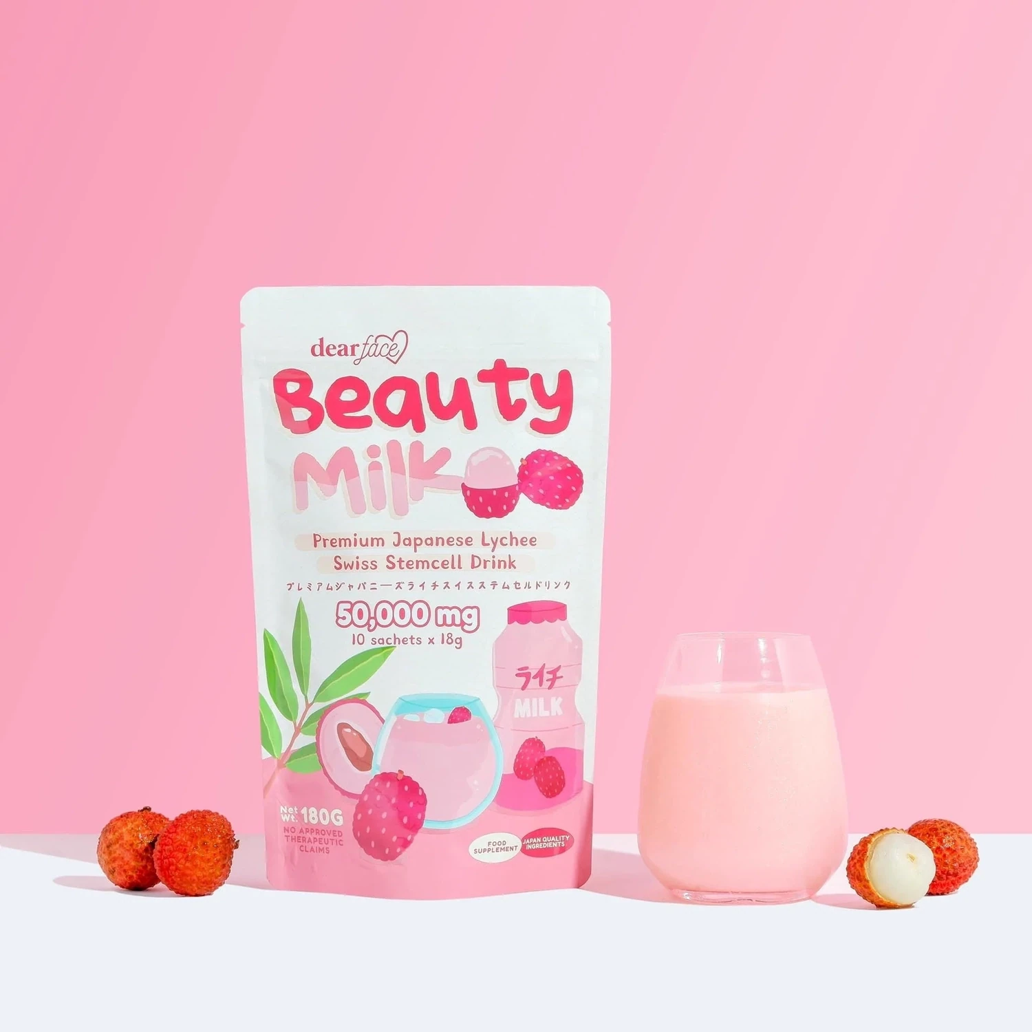 Dear Face Beauty Milk Lychee