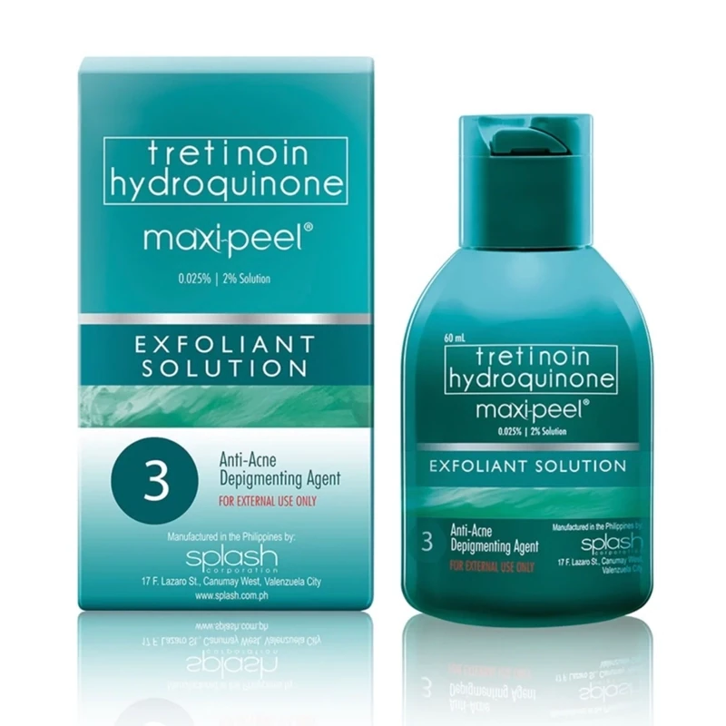 MaxiPeel Skin Exfoliant, No.3 (60ml) with freebies