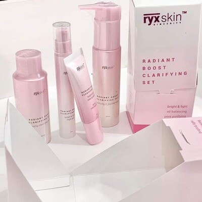 Ryx Skincerity -Radiant Boost Clarifying Set Ryx Skincerity -Radiant Boost Clarifying Set