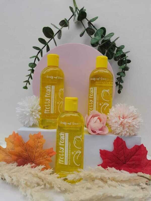 Original Pretty Peach Feminine Wash With Sunflower Oil and Cooling Effect by Beauty &amp; Graces