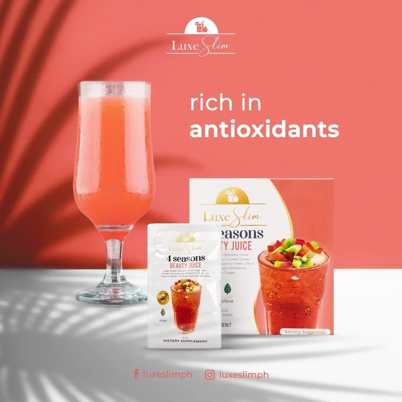 Luxe Slim Beauty Juice 4 Seasons 10 Sachets - 210g