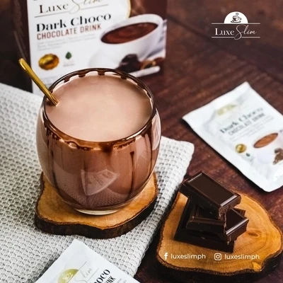 Luxe Slim Dark Choco Chocolate Drink 10 Sachets - 210g