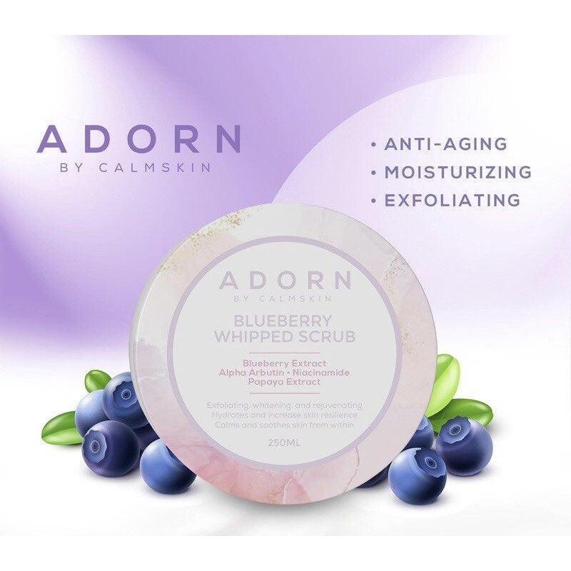 Adorn Blueberry Whipped Scrub by Calmskin 250ml