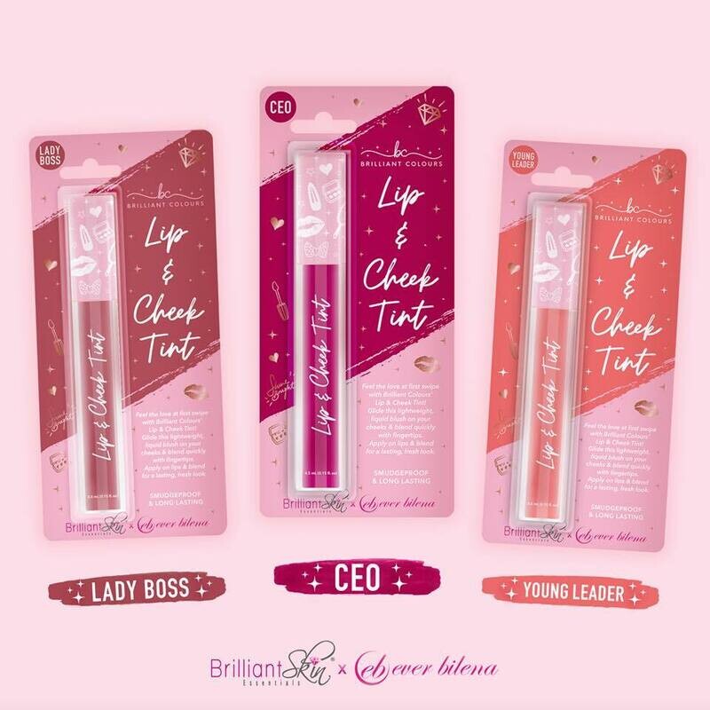 Brilliant Colours Lip And Cheek Tint 4.5 ML - YOUNG LEADER