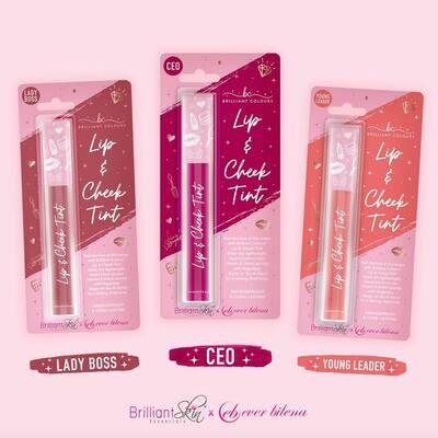 Brilliant Colours Lip And Cheek Tint 4.5 ML - LADY BOSS