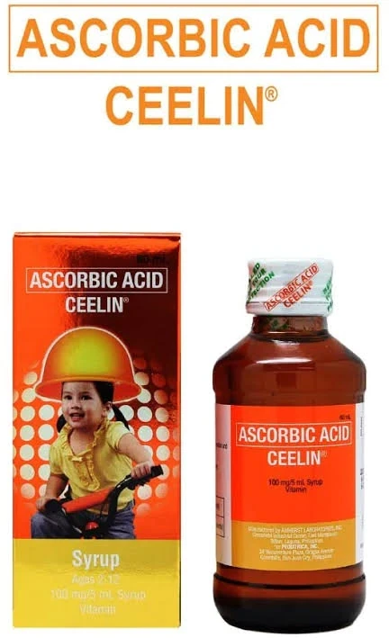 Ceelin Plus - Ascorbic Acid Orange Flavor - 250ml