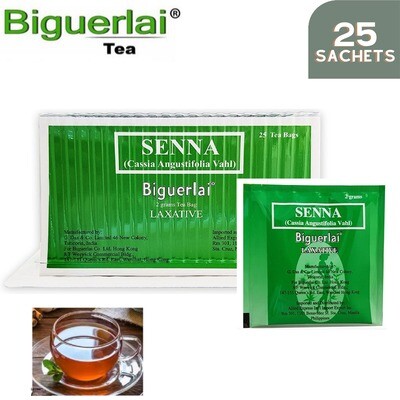 Biguerlai tea Senna leave laxative 25 Tea Bags Biguerlai tea Senna leave laxative 25 Tea Bags