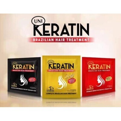 1 Dozen Keratin Brazillian Hair Treatment Sachet