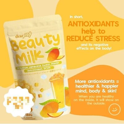 Dear Face Beauty Milk Premium Japanese Sweet Mango Antioxidant Drink