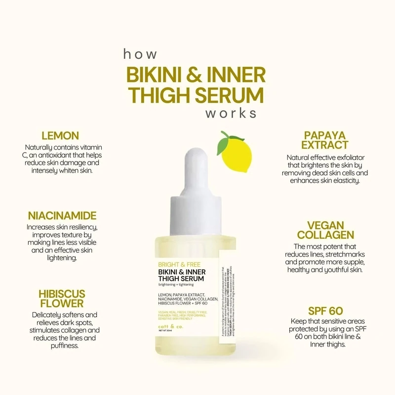 Catt &amp; Co. - Bright &amp; Free Bikini &amp; Inner Thigh Serum
