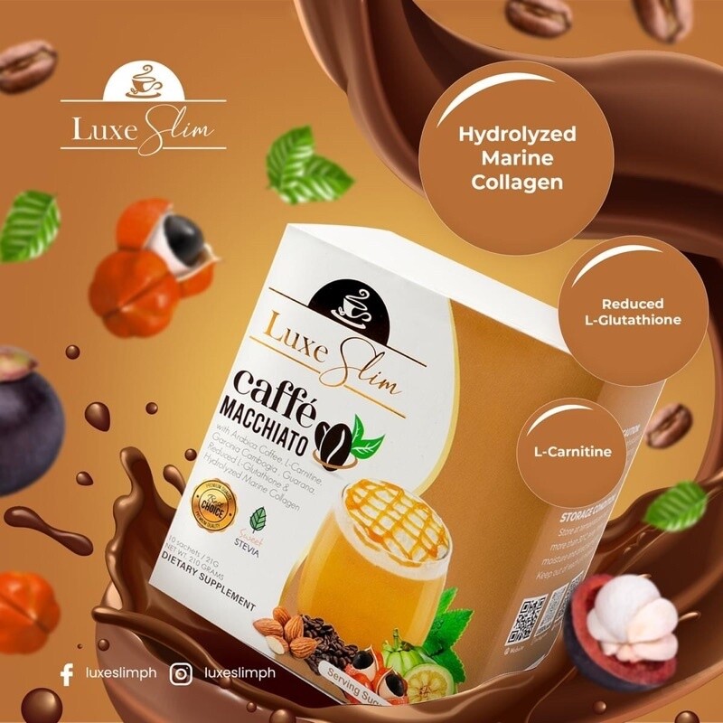 Luxe Slim Caffe Macchiato 10 Sachets - 210g