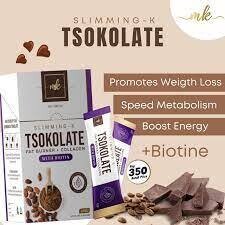 MK Slimming-K TSOKOLATE Fat Burner + Collagen - 10 x 21g by Madam Kilay
