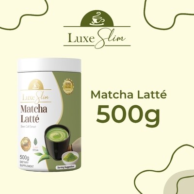 Luxe Slim Matcha Latte 500g/Tub Luxe Slim Matcha Latte 500g/Tub