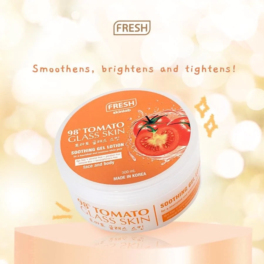 Fresh Skinlab Tomato Glass Skin Soothing Gel Lotion 300ml