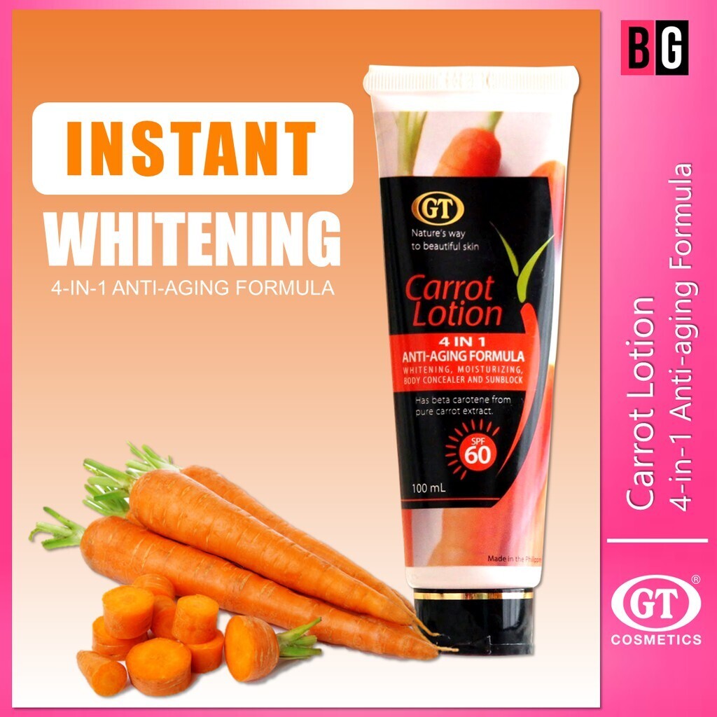 GT Carrot Lotion with SPF60 - 1OOml