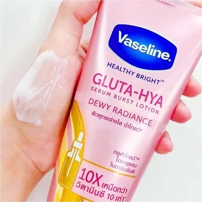 Vaseline Gluta-HYA Serum Burst Lotion Dewy Radiance 330ml (Watsons PH 🇵🇭)