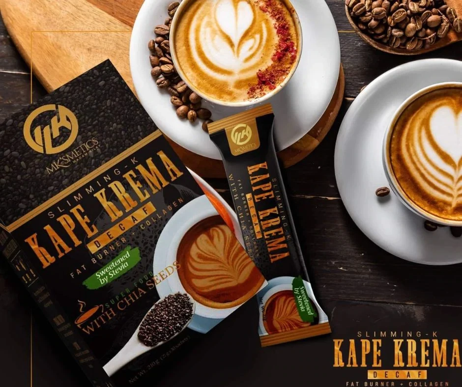MK Slimming Kape Krema Decaf by Madam Kilay 21 G X 10 Sachets