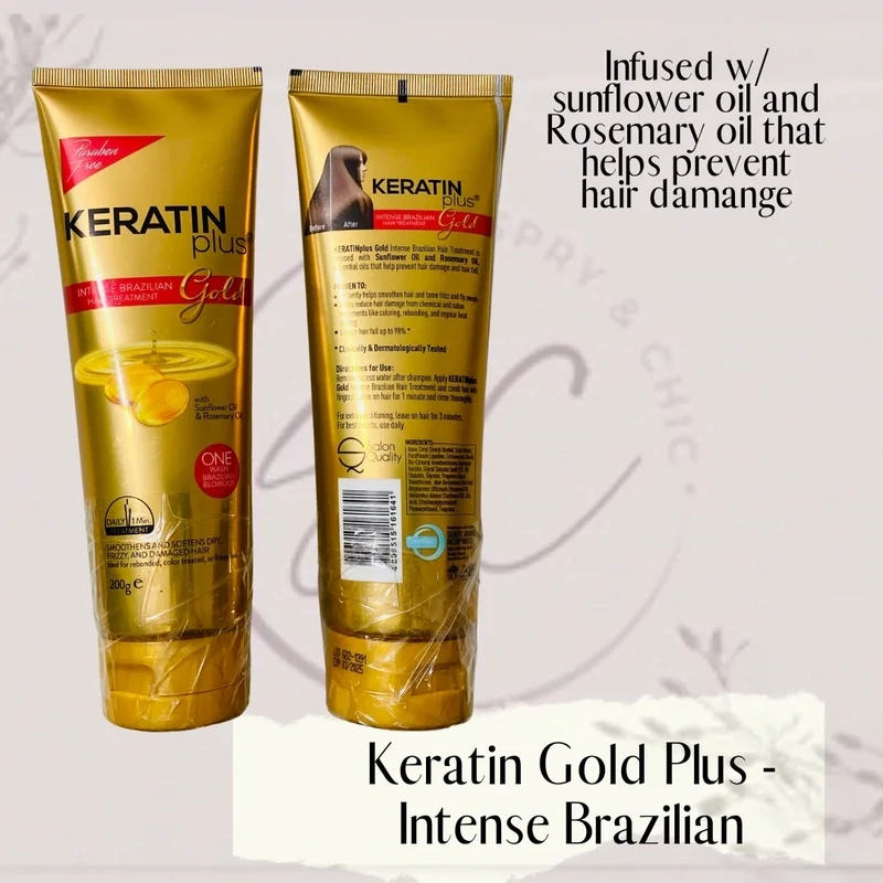 Keratin Gold Plus Intense Brazillian -  200ml