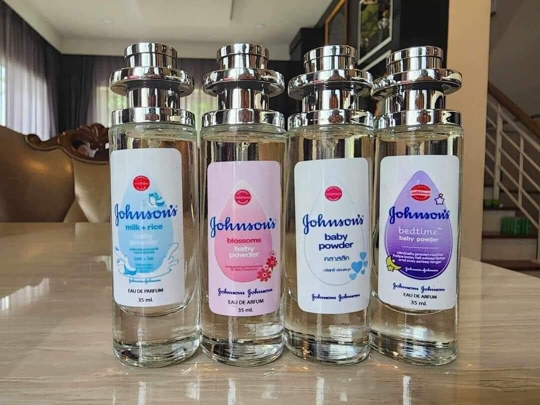 Johnson Baby Powder Inspired Perfume Thailand - Baby Powder/ Blossom/ Bedtime/ Milk+Rice - 35ml