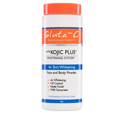 Gluta-C with Kojic Plus Lightening Face & Body Powder 40g