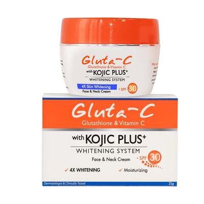 Gluta-C Face and Neck Cream with Kojic Plus+ with Environmental Protection