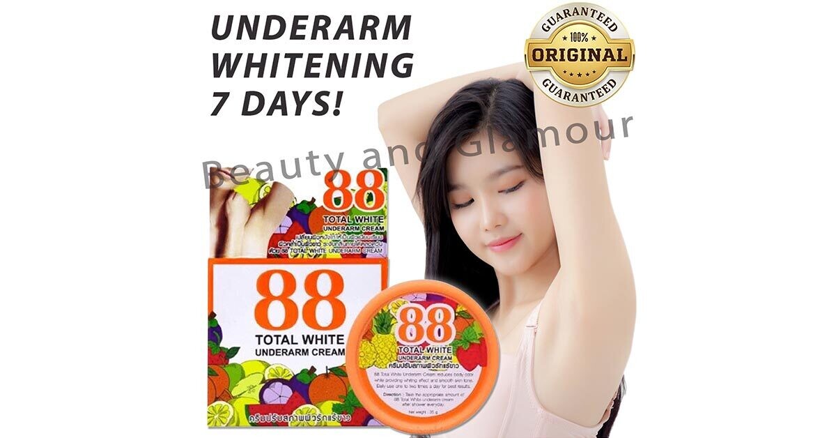 88 Total White Underarm Cream - 35g
