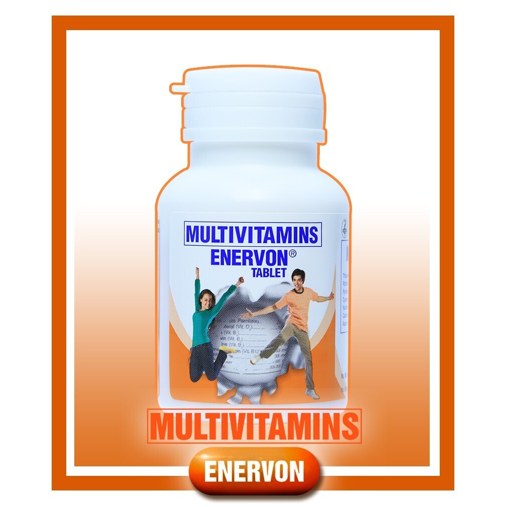 Enervon Multivitamins x 1 bottle (30 tablets)