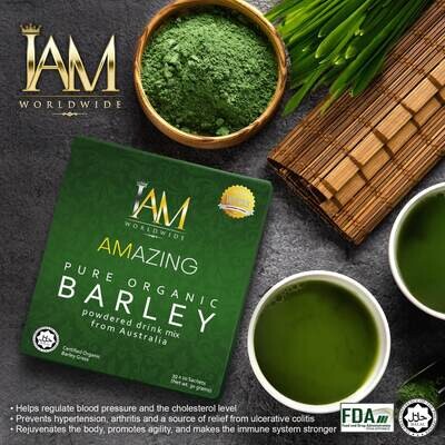 Amazing Pure Organic Barley Powdered Drink