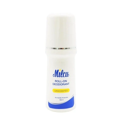 Milcu Unscented 50ml Roll on Deodorant