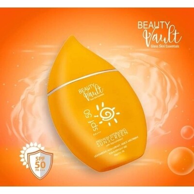 Beauty Vault Premium Hydrating Sunscreen SPF 50 PA+++, 50g