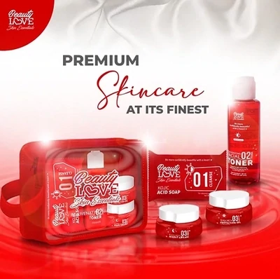 Beauty Love Skin Essentials Rejuvenating Facial Set
