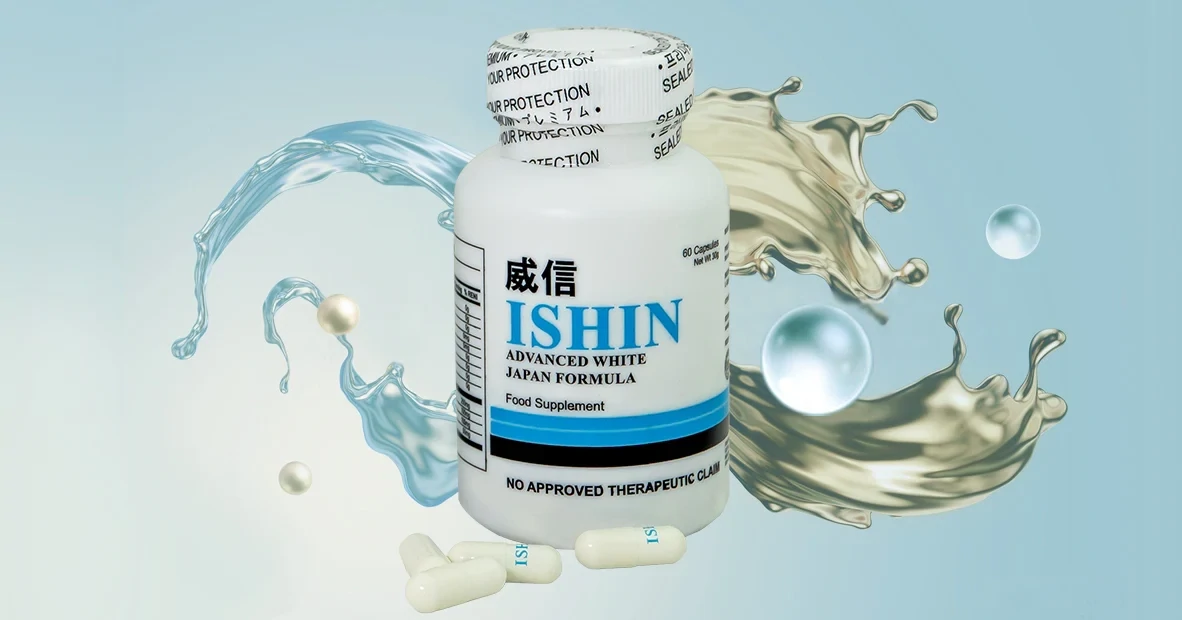 Ishin Glutathione Advance White Japan Formula Food Supplement 60 Capsules