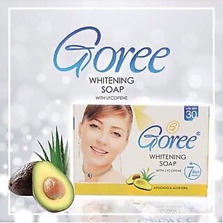 Goree Whitening Soap with Lycopene Avocado &amp; Aloe vera