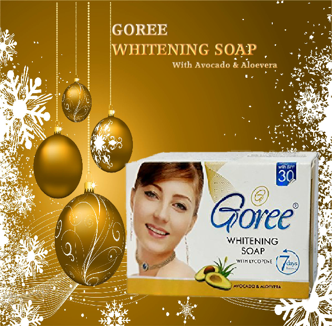 Goree Whitening Soap with Lycopene Avocado &amp; Aloe vera