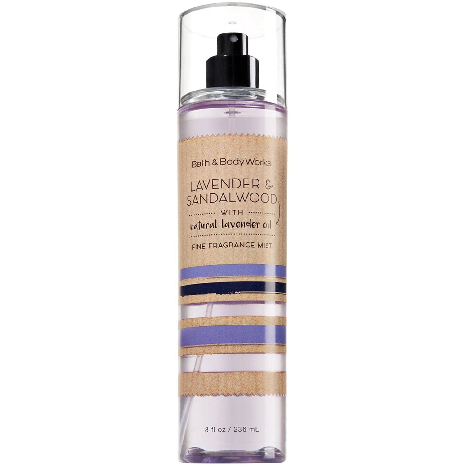 Works Lavender Sandalwood Fine Fragrance Body Mist Spray - Bath and Body Works