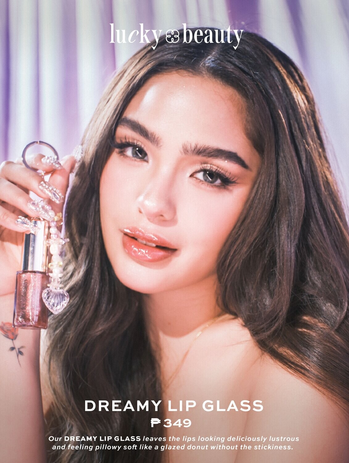 Lucky Beauty Dreamy Lip Glass By Andrea Brilliantes